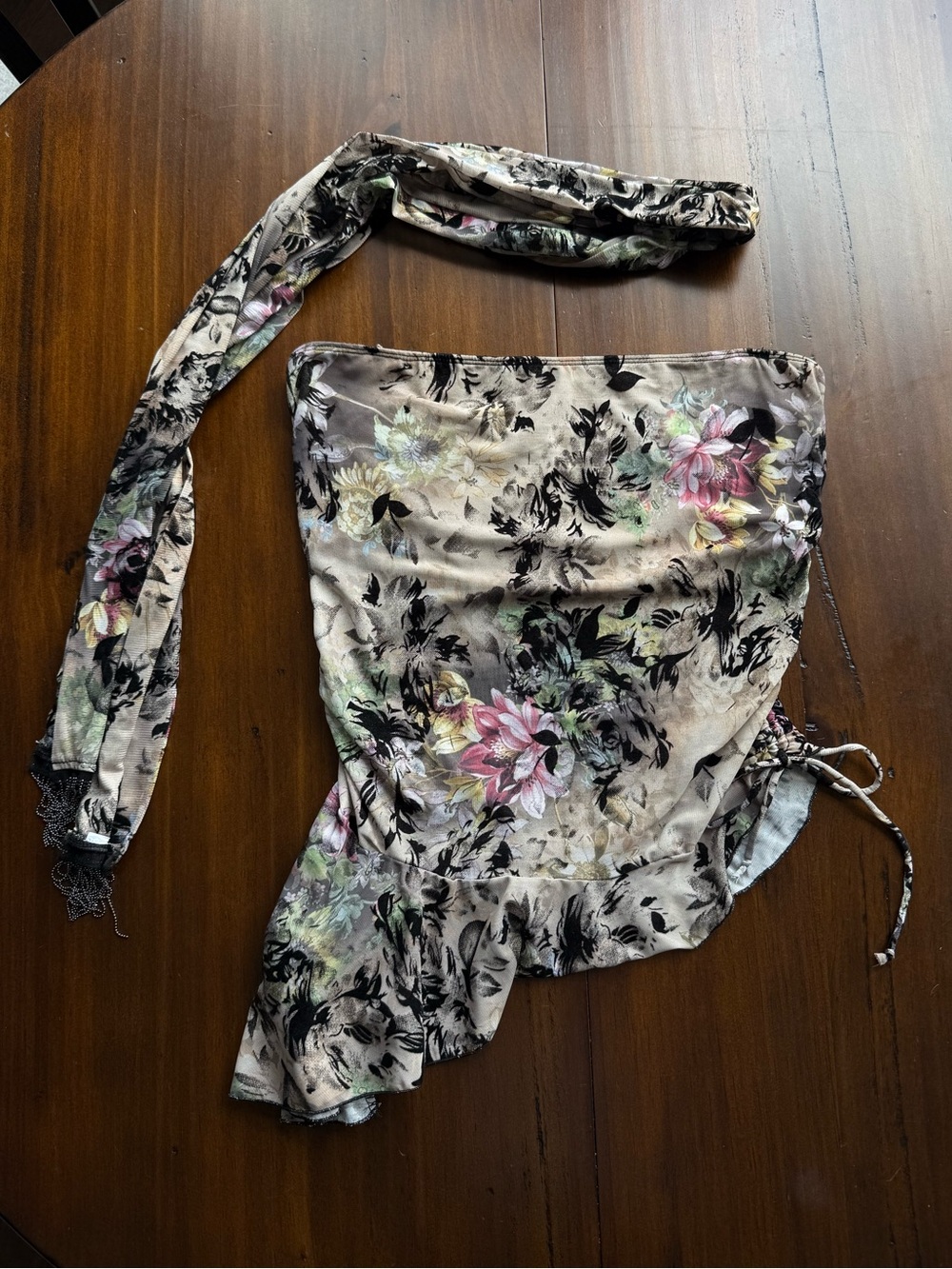 Tube Top with Matching Scarf